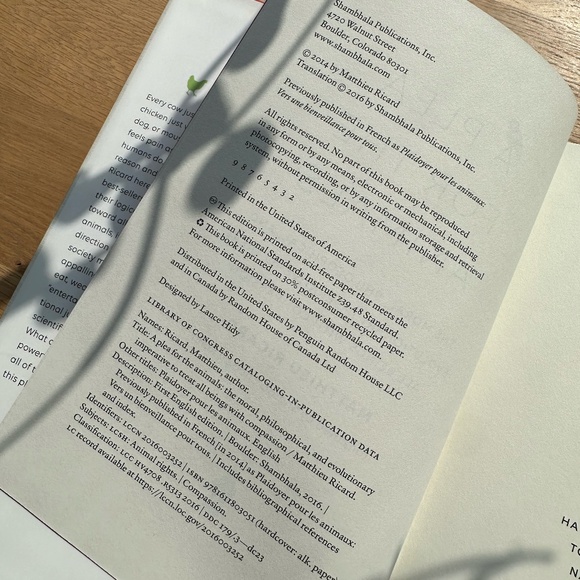 A Plea for The Animals Book by Matthieu Ricard - Picture 5 of 5